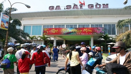Ga Sài Gòn vẫn còn hơn 260 ngàn vé tàu phục vụ hành khách dịp Tết