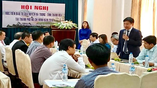 Thanh Hóa: Hội nghị xúc tiến đầu tư huyện Hà Trung năm 2016