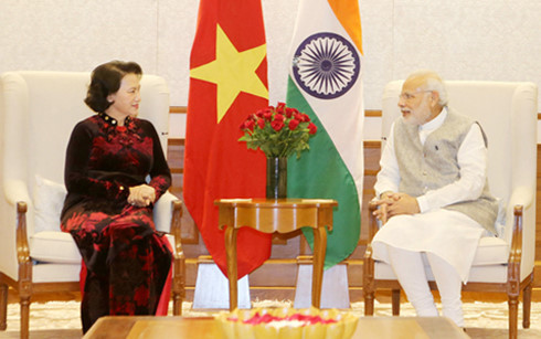 Chủ tịch Quốc hội Nguyễn Thị Kim Ngân hội đàm, hội kiến với lãnh đạo Chính phủ, Quốc hội Ấn Độ