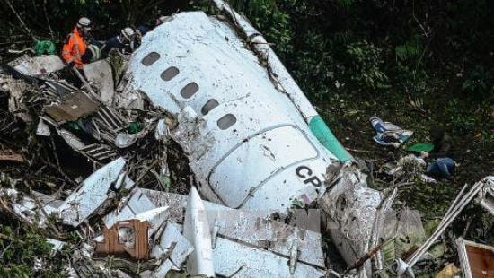 Vụ máy bay chở đội bóng Chapecoense rơi ở Colombia là 