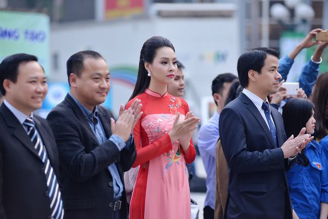 Hoa hậu biển Thuỳ Trang đẹp rạng ngời với vai trò đại sứ 