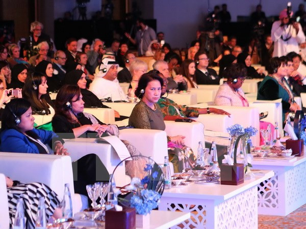Hội nghị Thượng đỉnh các nữ Chủ tịch Quốc hội bế mạc, ra Tuyên bố Abu Dhabi