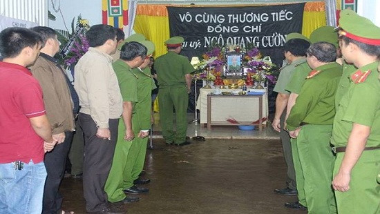 Vụ nổ tại trụ sở Công an tỉnh Đắk Lắk: Thăng quân hàm cho 3 chiến sỹ tử vong
