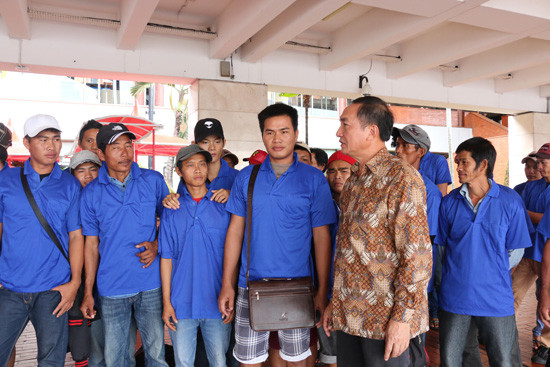 Indonesia trao trả 39 ngư dân Việt Nam