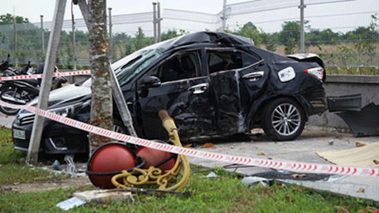 Bình Dương:Tai nạn ô tô, Chánh thanh tra Sở NN- PTNT tử vong