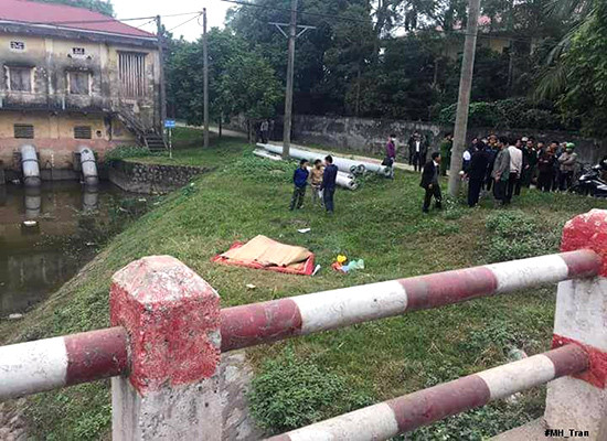 Hà Nội: Mất tích 5 ngày, người đàn ông được phát hiện chết dưới kênh