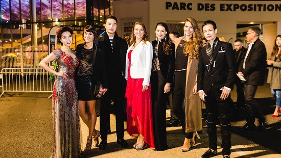 NTK Hoàng Hải, nam vương Văn Sơn bảnh bao tại chung kết Hoa hậu Pháp 2017