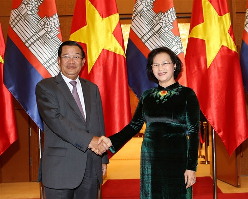 Lãnh đạo Đảng, Nhà nước, Quốc hội tiếp và hội kiến Thủ tướng Campuchia Hun Sen
