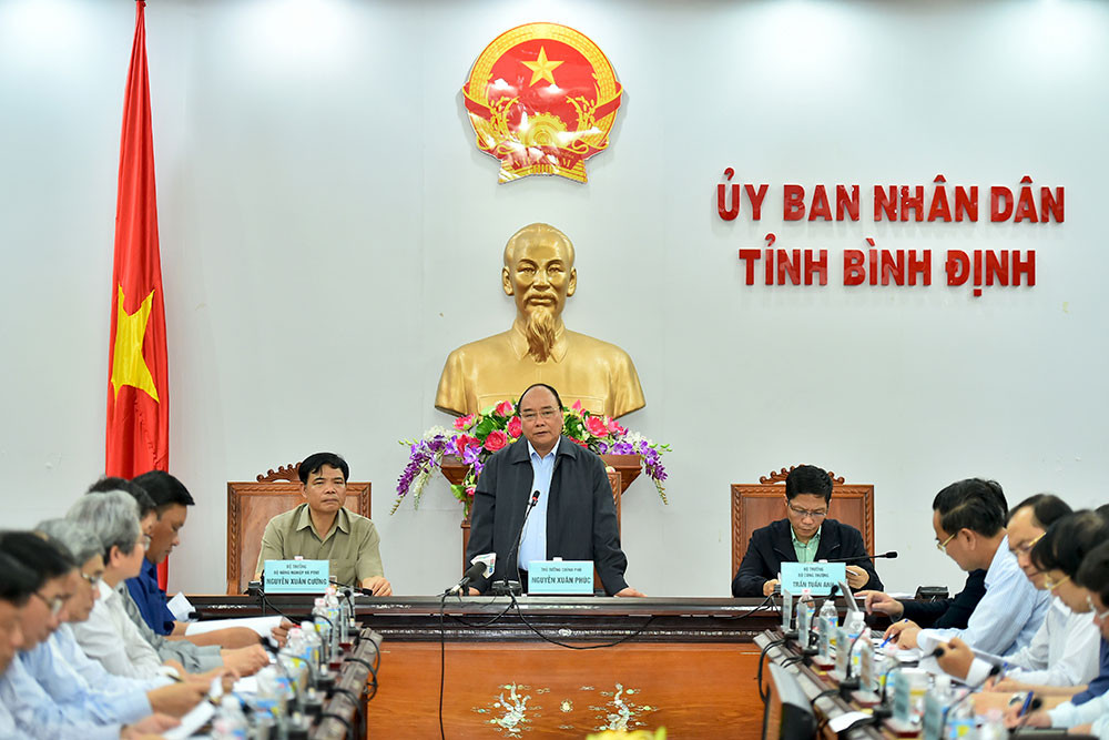 Thủ tướng đồng ý hỗ trợ 80 tỷ đồng, 2000 tấn gạo cho Bình Định khắc phục hậu quả thiên tai