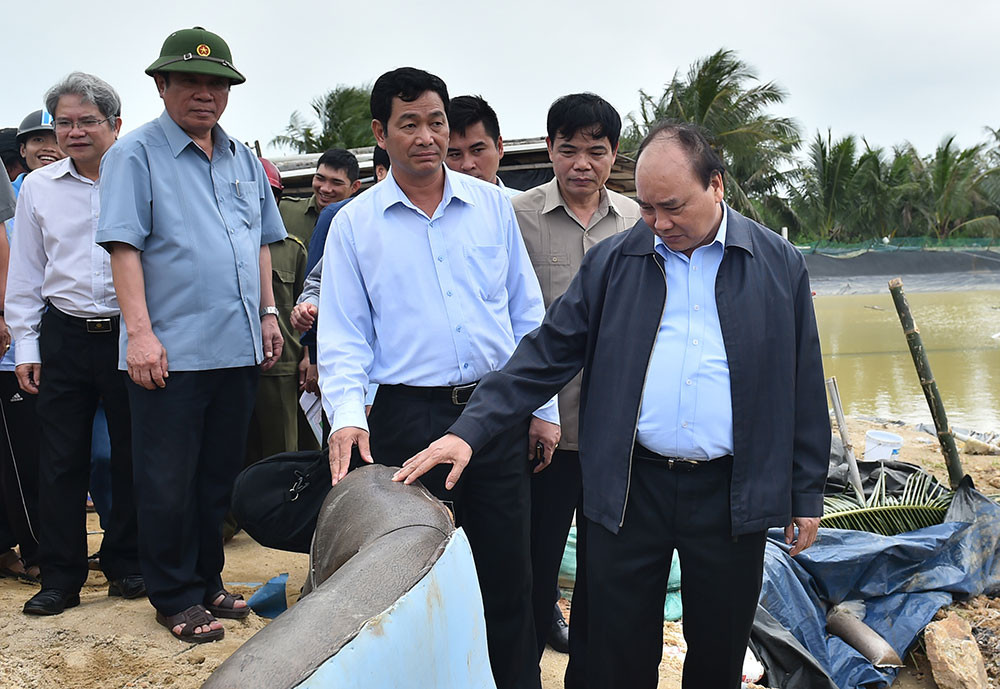 Thủ tướng đồng ý hỗ trợ 80 tỷ đồng, 2000 tấn gạo cho Bình Định khắc phục hậu quả thiên tai