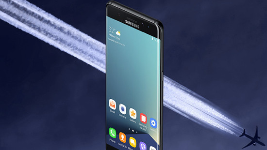 Chuyến bay Mỹ không thể hạ cánh vì trò đùa Galaxy Note 7