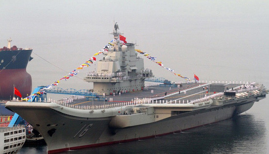Nhật Bản phát hiện tàu sân bay Trung Quốc trên biển Hoa Đông 