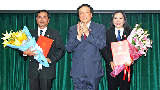 Bổ nhiệm 2 Phó Chánh án TAND Tp Hồ Chí Minh