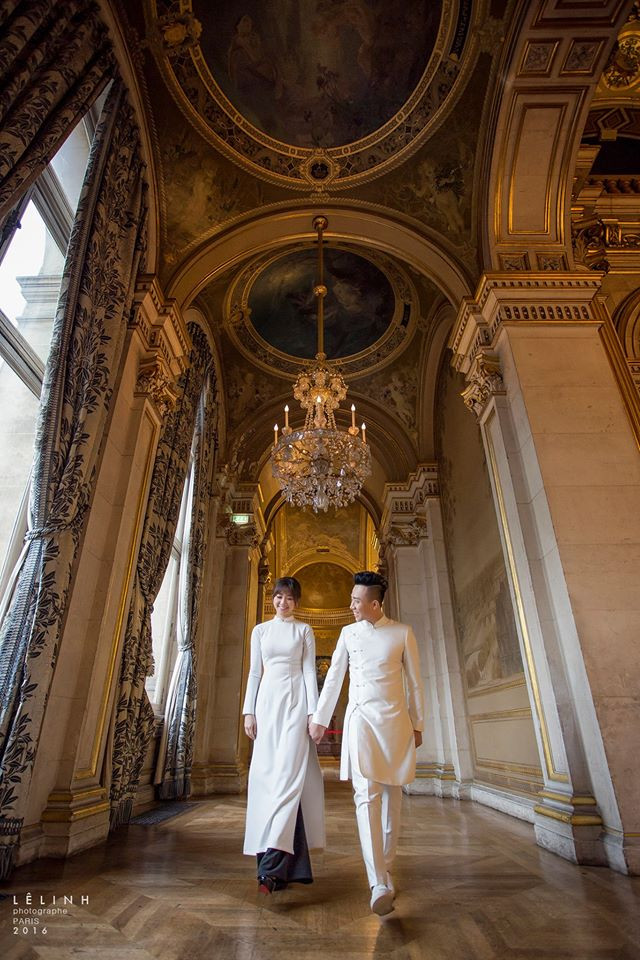 Trọn bộ ảnh cưới của Trấn Thành- Hari Won tại Paris