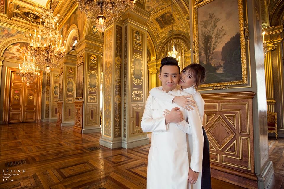 Trọn bộ ảnh cưới của Trấn Thành- Hari Won tại Paris