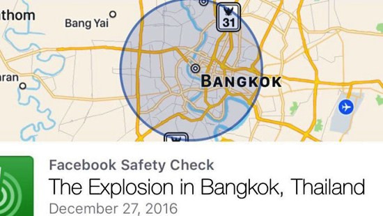Facebook gặp sự cố với tính năng Safety Check vì tin tức giả mạo
