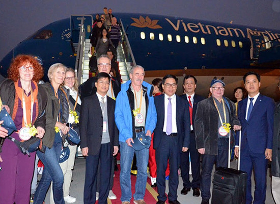 Thủ đô Hà Nội đón vị khách quốc tế đầu tiên trong năm 2017