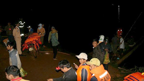 Đắk Nông: Tìm thấy ba thi thể vụ lật thuyền trên hồ thủy điện