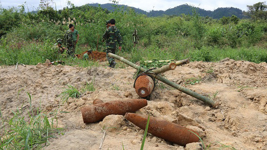 Đắk Nông: di dời và hủy nổ quả bom nặng hơn 200 kg 