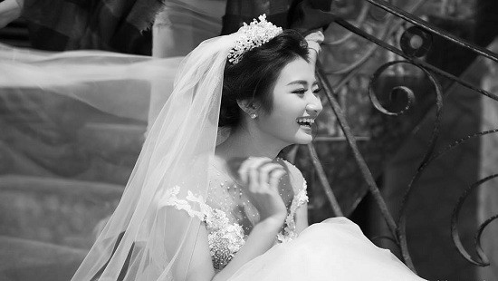 Hé lộ hậu trường ảnh cưới của Hoa hậu Thu Ngân