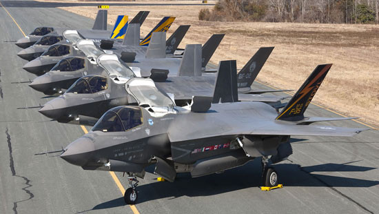 Mỹ triển khai phi đội tiêm kích F-35 tới Nhật Bản