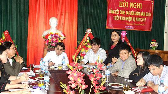 TAND huyện Vĩnh Linh tổng kết công tác Hội thẩm nhân dân 
