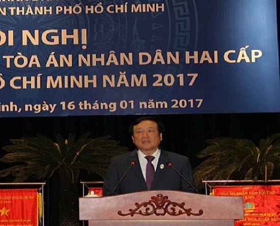 TAND hai cấp Tp Hồ Chí Minh triển khai công tác năm 2017