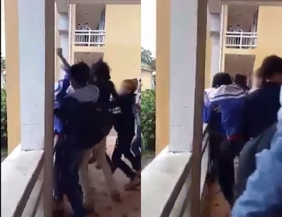 Học sinh bị đánh hội đồng, phụ huynh gửi đơn lên phòng giáo dục