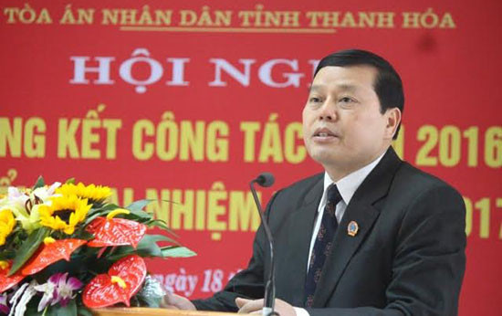 TAND tỉnh Thanh Hóa: Hoàn thành xuất sắc nhiệm vụ năm 2016 