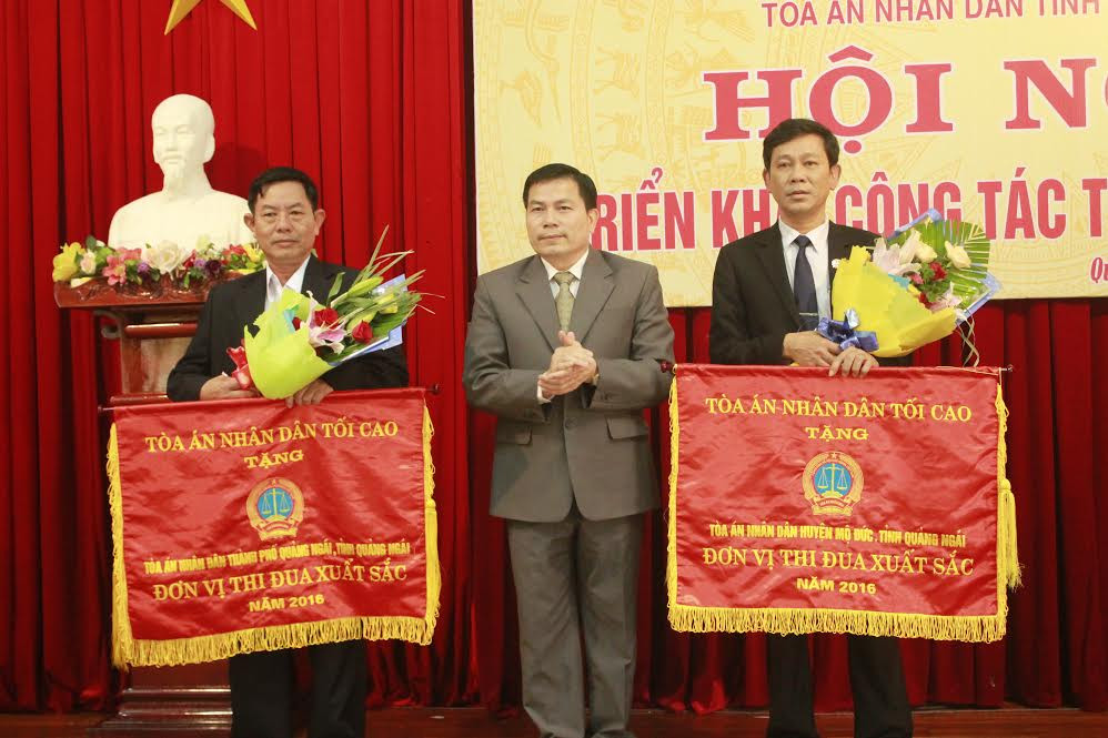 TAND tỉnh Quảng Ngãi tổ chức Hội nghị triển khai công tác năm 2017