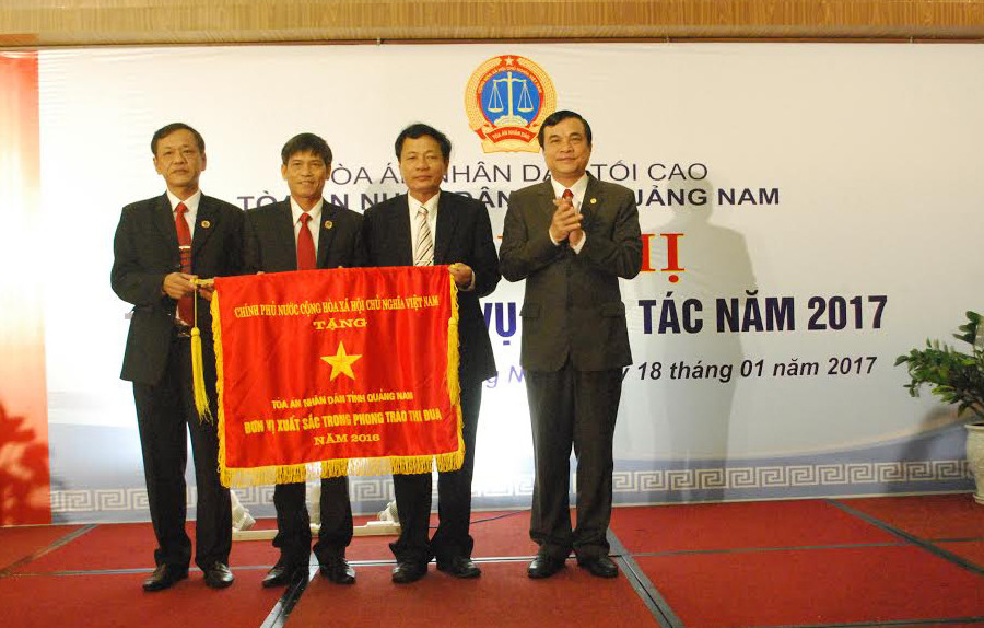 TAND tỉnh Quảng Nam triển khai nhiệm vụ công tác năm 2017