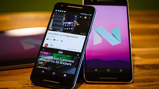 Galaxy S7 và S7 edge bắt đầu được cập nhật lên Android Nougat
