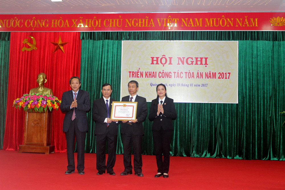 TAND hai cấp tỉnh Quảng Bình triển khai công tác năm 2017