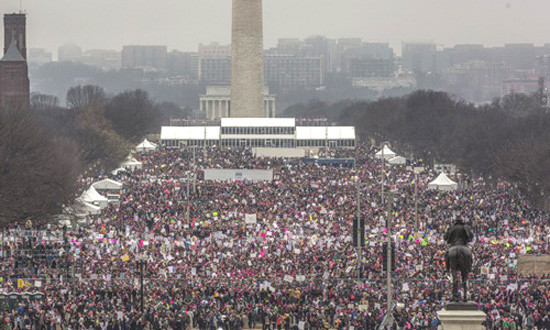Mỹ: Hơn 500.000 người biểu tình phản đối tân Tổng thống