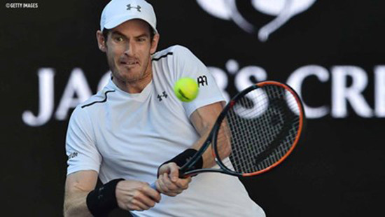 Hạt giống số 1 Andy Murray bất ngờ dừng bước tại Australia mở rộng