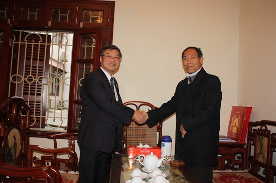 Phó Chánh án TANDTC Nguyễn Sơn chúc Tết nguyên lãnh đạo TANDTC 