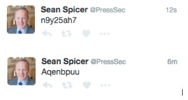 Thư ký báo chí Nhà Trắng đăng tải mã hạt nhân trên Twitter?