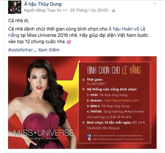 Lệ Hằng cùng dàn người đẹp Miss Universe chúc Tết khán giả Việt Nam