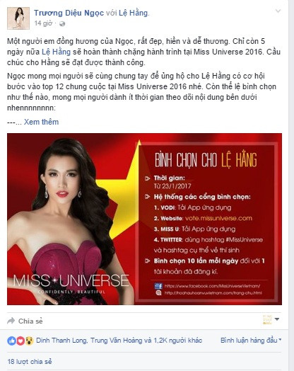 Lệ Hằng cùng dàn người đẹp Miss Universe chúc Tết khán giả Việt Nam