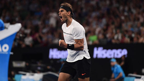 Loại Dimitrov, Nadal gặp Federer ở chung kết Australia mở rộng