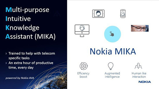 Nokia sẽ chỉ phát triển trợ lý kỹ thuật số MIKA cho nhà mạng