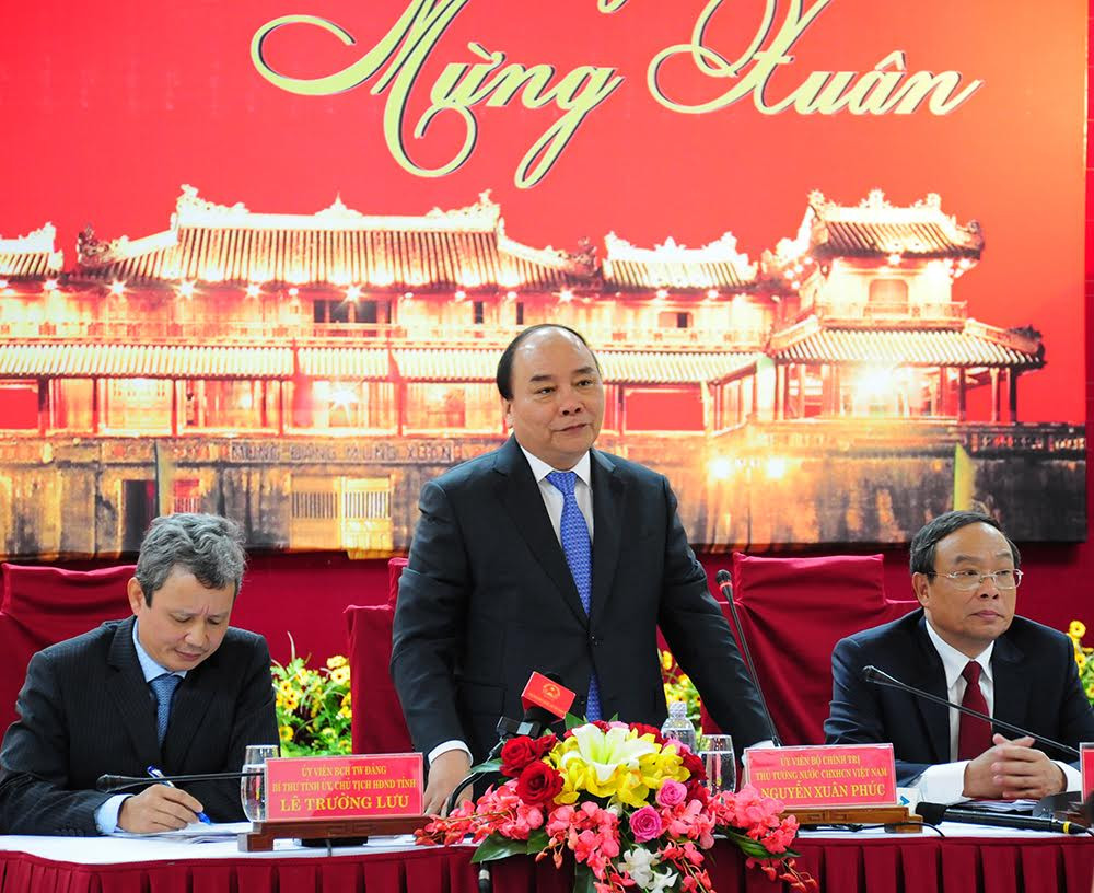 Thủ tướng: Thừa Thiên-Huế cần phát huy thế mạnh kinh tế du lịch