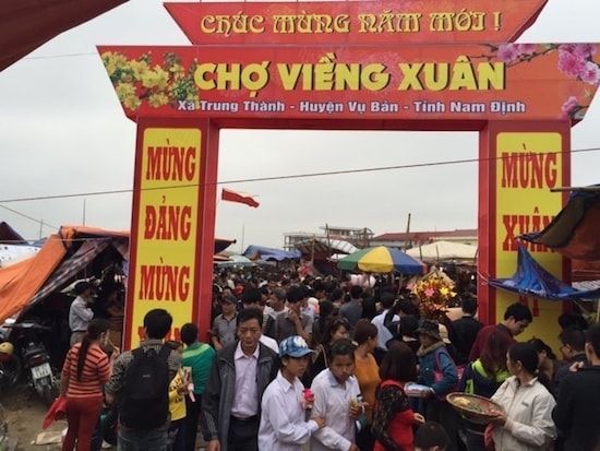 Đảm bảo an ninh tại chợ Viềng Nam Định