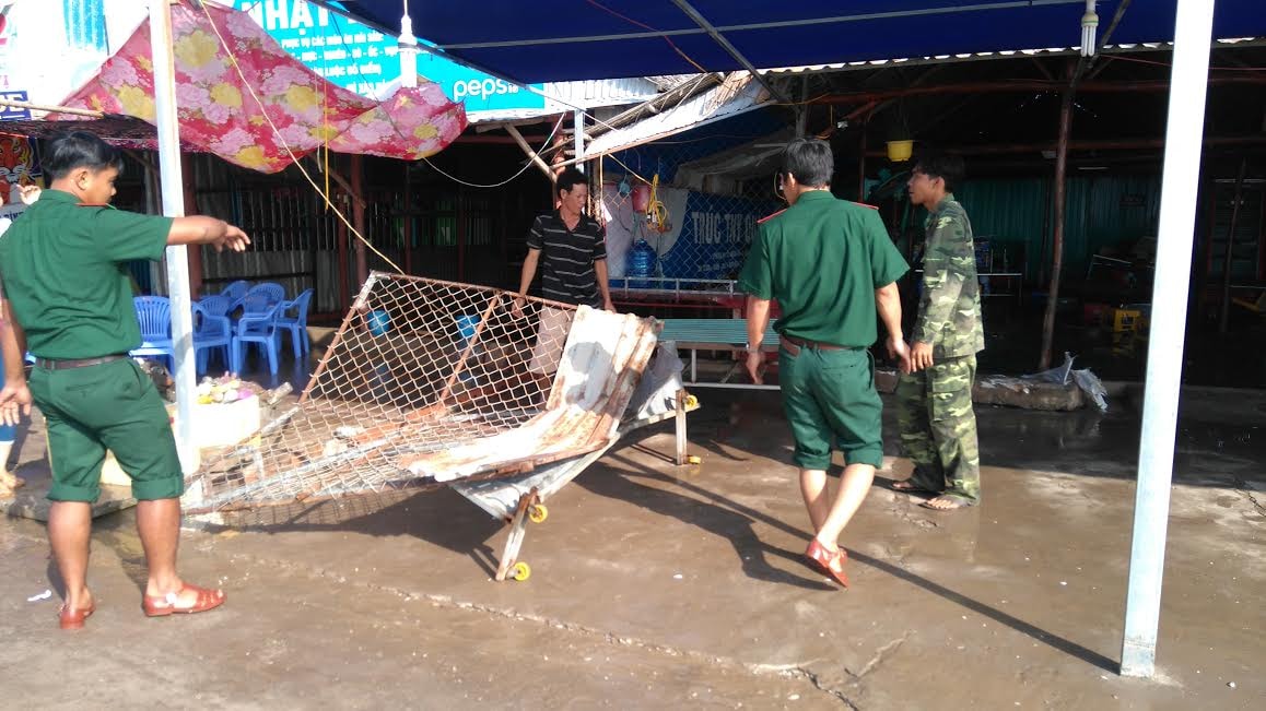 Bạc Liêu: Tuyến đê kè Nhà Mát bị sạt lở nghiêm trọng