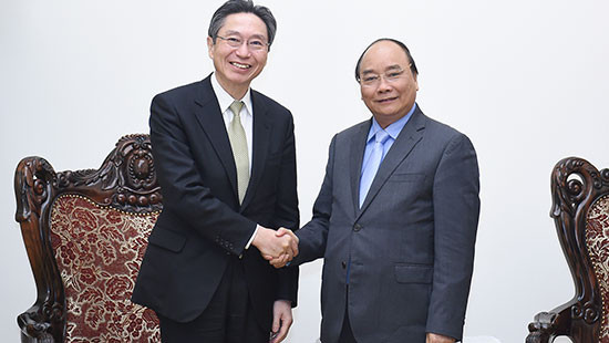 Thủ tướng tiếp TGĐ Ngân hàng Tokyo; Chủ tịch Tập đoàn Huawei 