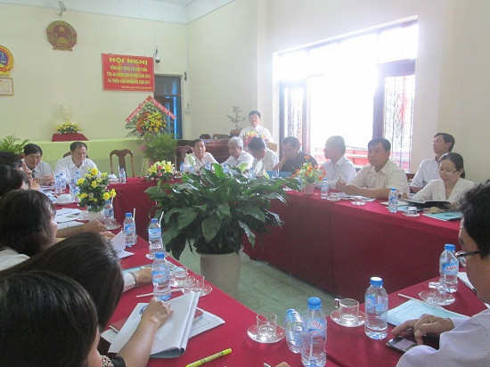 TAND huyện Châu Phú tổng kết công tác hội thẩm và triển khai nhiệm vụ công tác năm 2017
