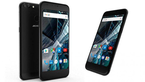 Archos công bố 2 smartphone tầm trung 50 Graphite và 55 Graphite