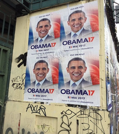 30.000 người Pháp muốn ông Obama làm tổng thống tiếp theo 