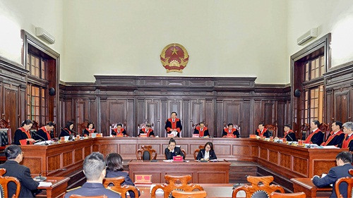 Hội đồng Thẩm phán TANDTC tổ chức phiên họp xem xét các vụ án theo thủ tục giám đốc thẩm