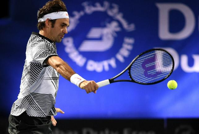 Federer dễ dàng vượt qua vòng 1 giải Championships Dubai 